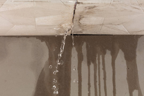 Professional Burst Pipe Cleanup technician working in Middletown, CT